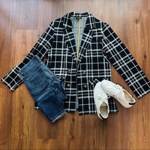 TopShop Plaid Blazer